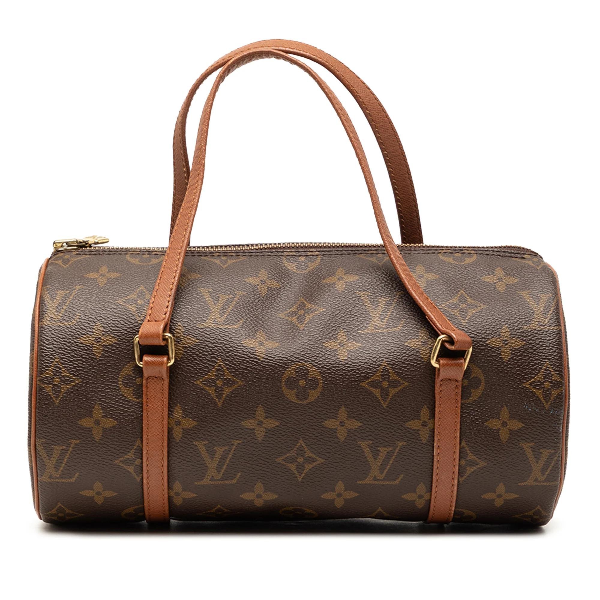 Papillon leather handbag