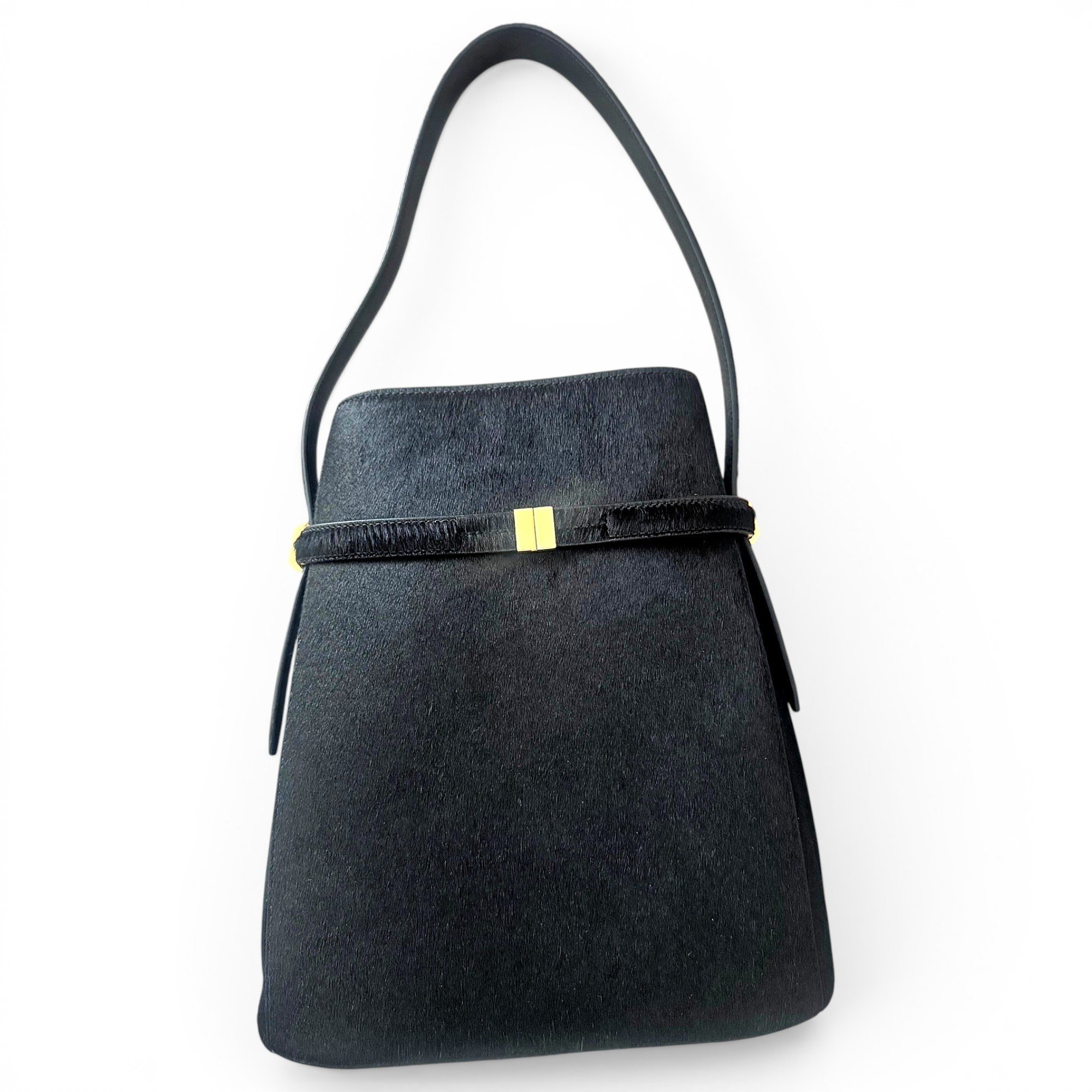Toteme Pony-style calfskin handbag