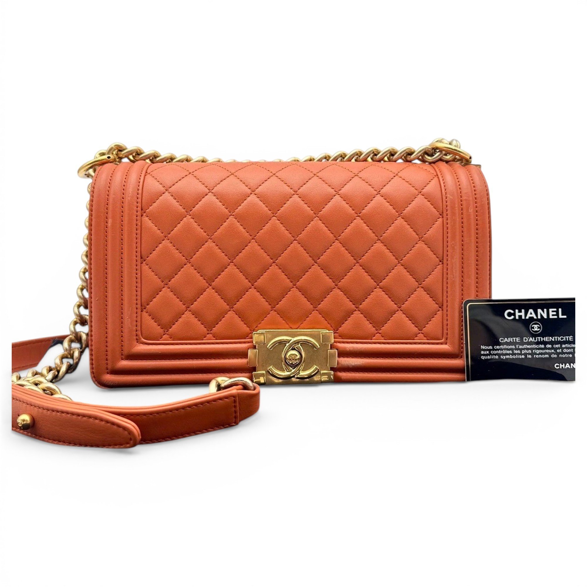 Boy leather handbag
