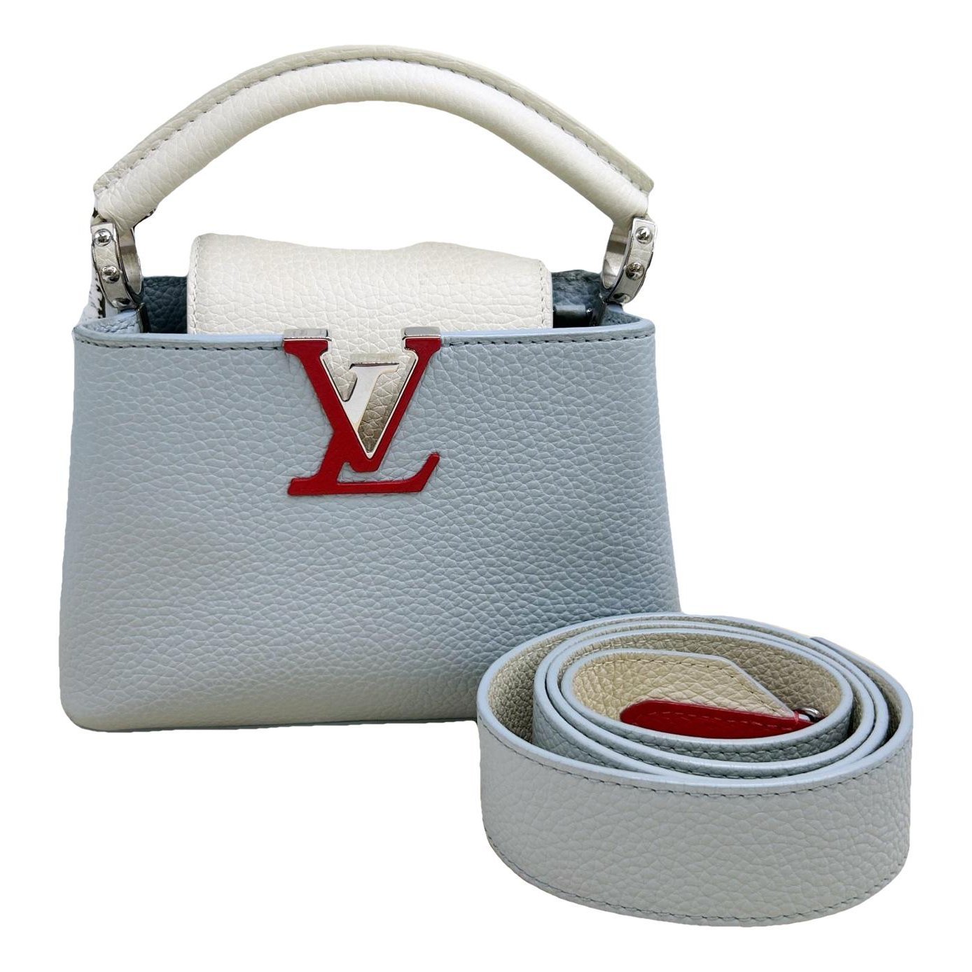 Capucines leather handbag