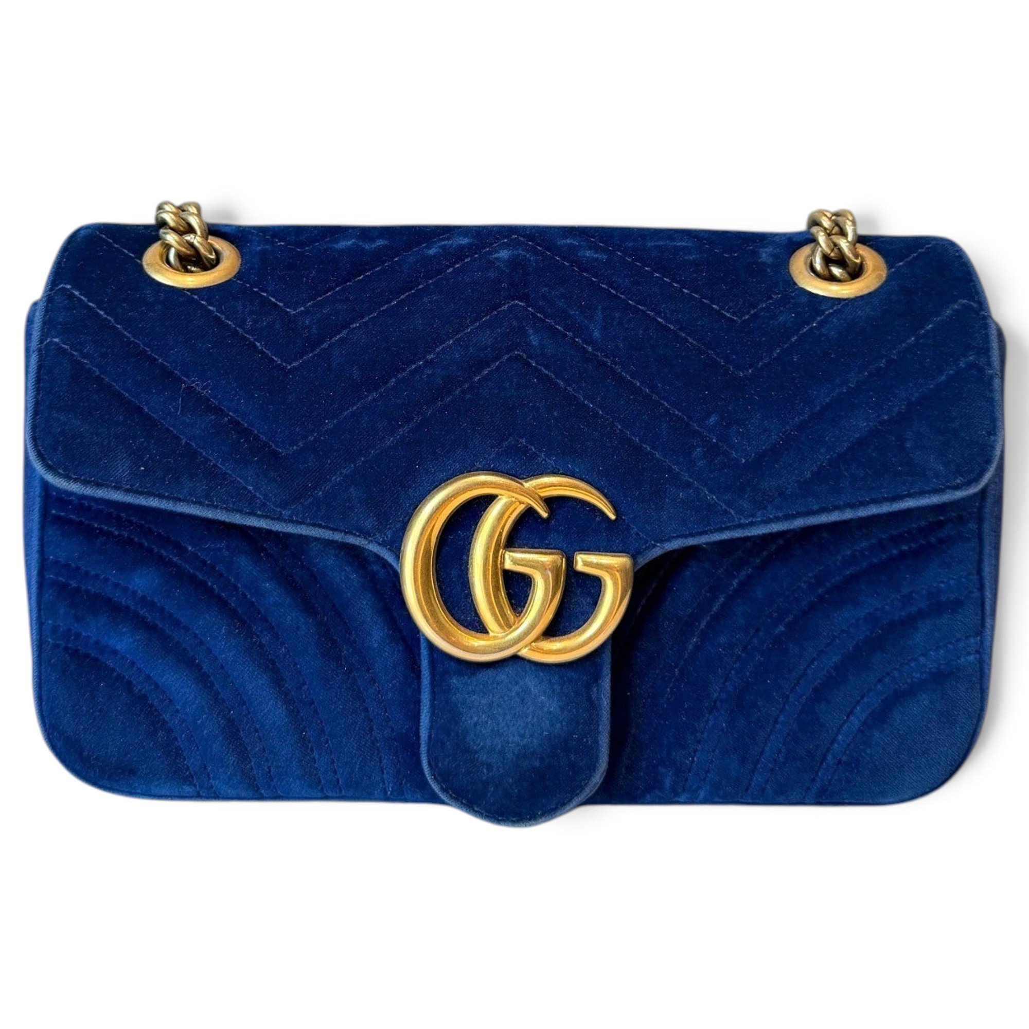 GG Marmont velvet handbag