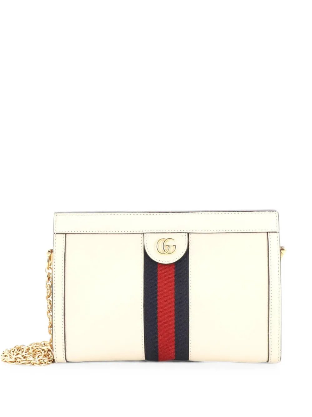 Ophidia Chain Shoulder Bag Leather Small crossbody bag