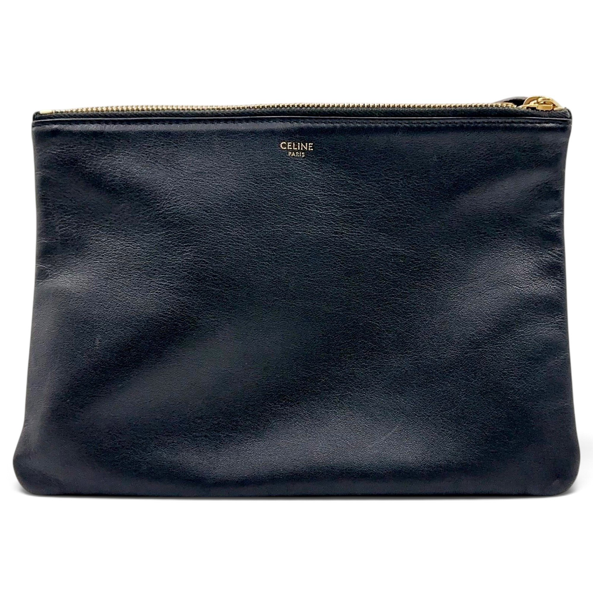 Trio leather crossbody bag