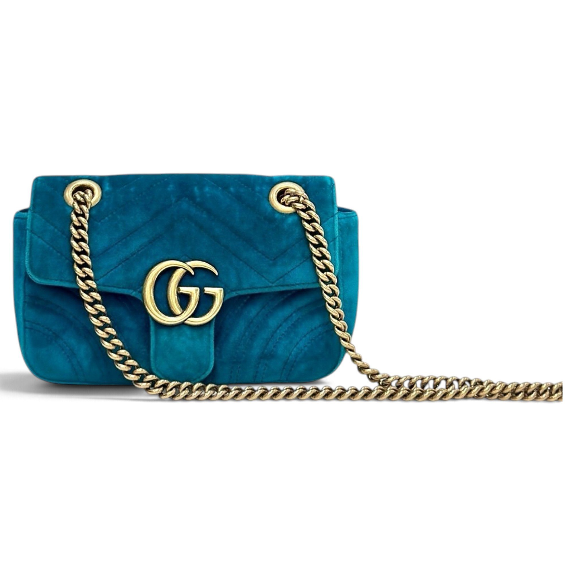 GG Marmont velvet handbag