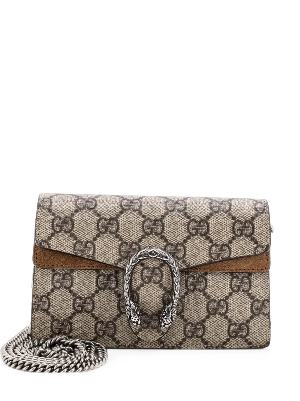 Dionysus Bag GG Coated Canvas Super Mini crossbody bag