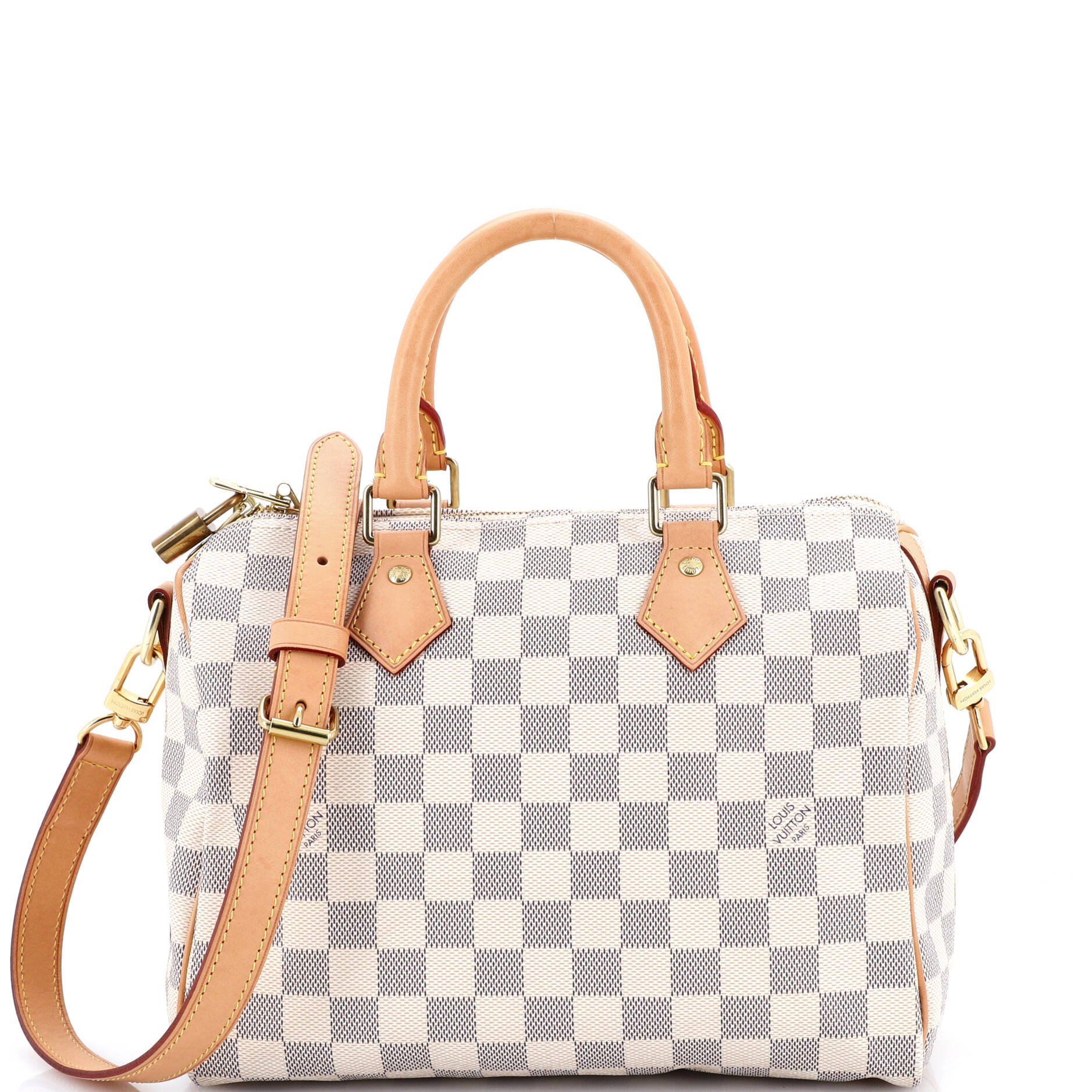 Louis Vuitton Speedy Bandouliere Bag Damier 25