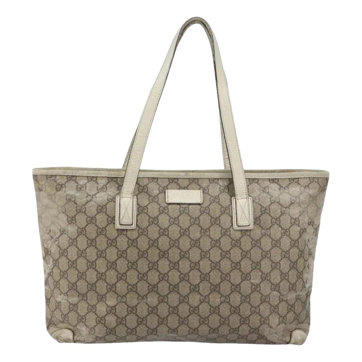Leather tote