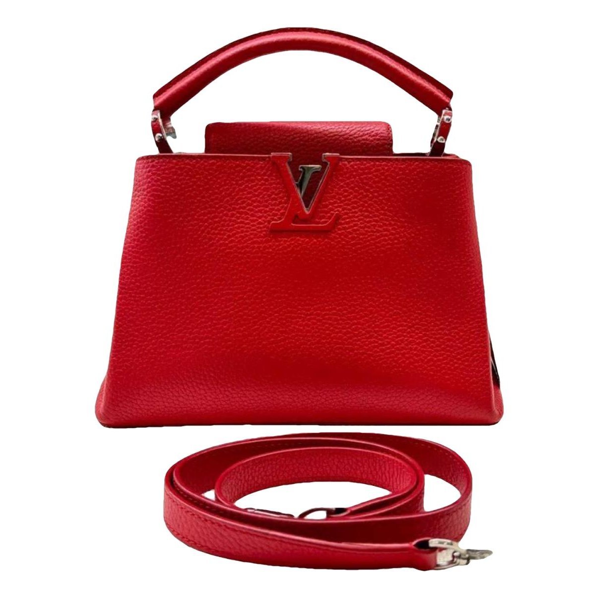 Capucines leather handbag