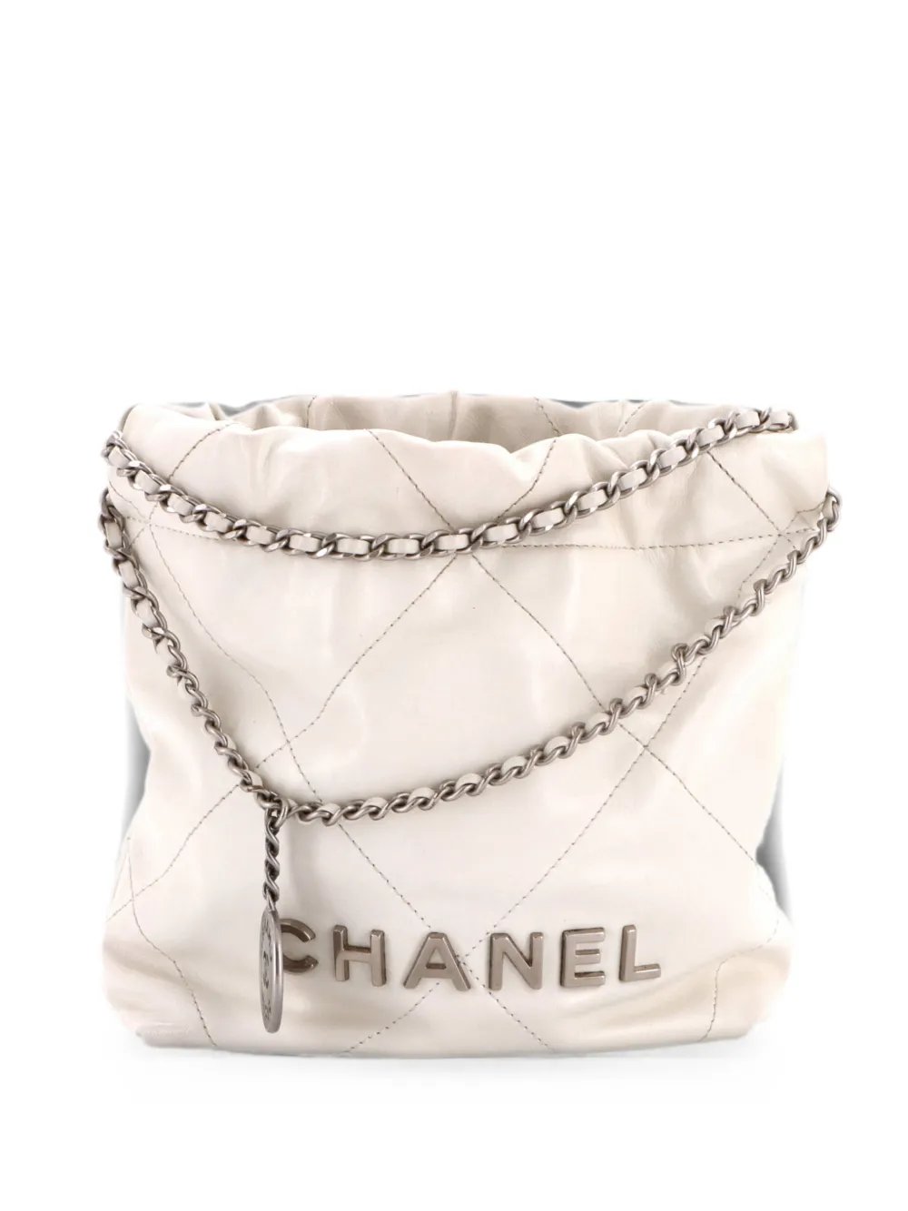 22 Chain Hobo Quilted Calfskin Mini crossbody bag
