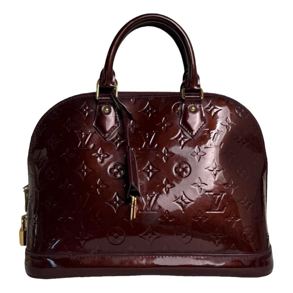 Alma BB patent leather handbag