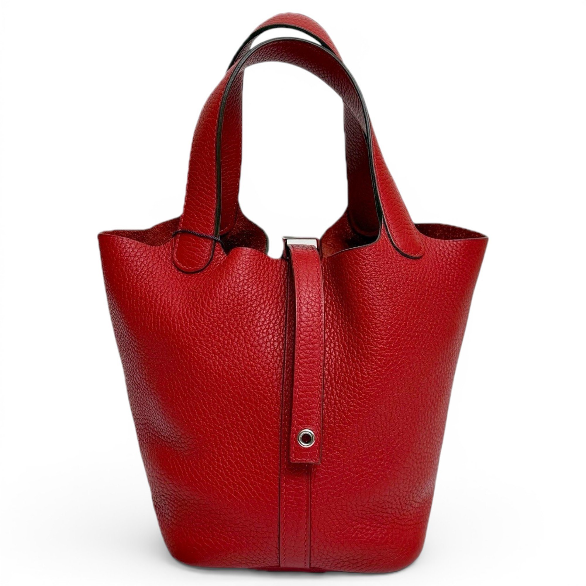 Picotin leather handbag