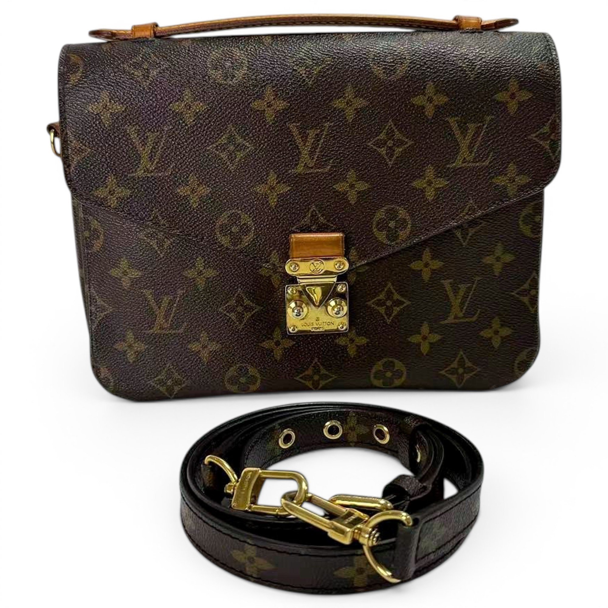 Metis leather crossbody bag