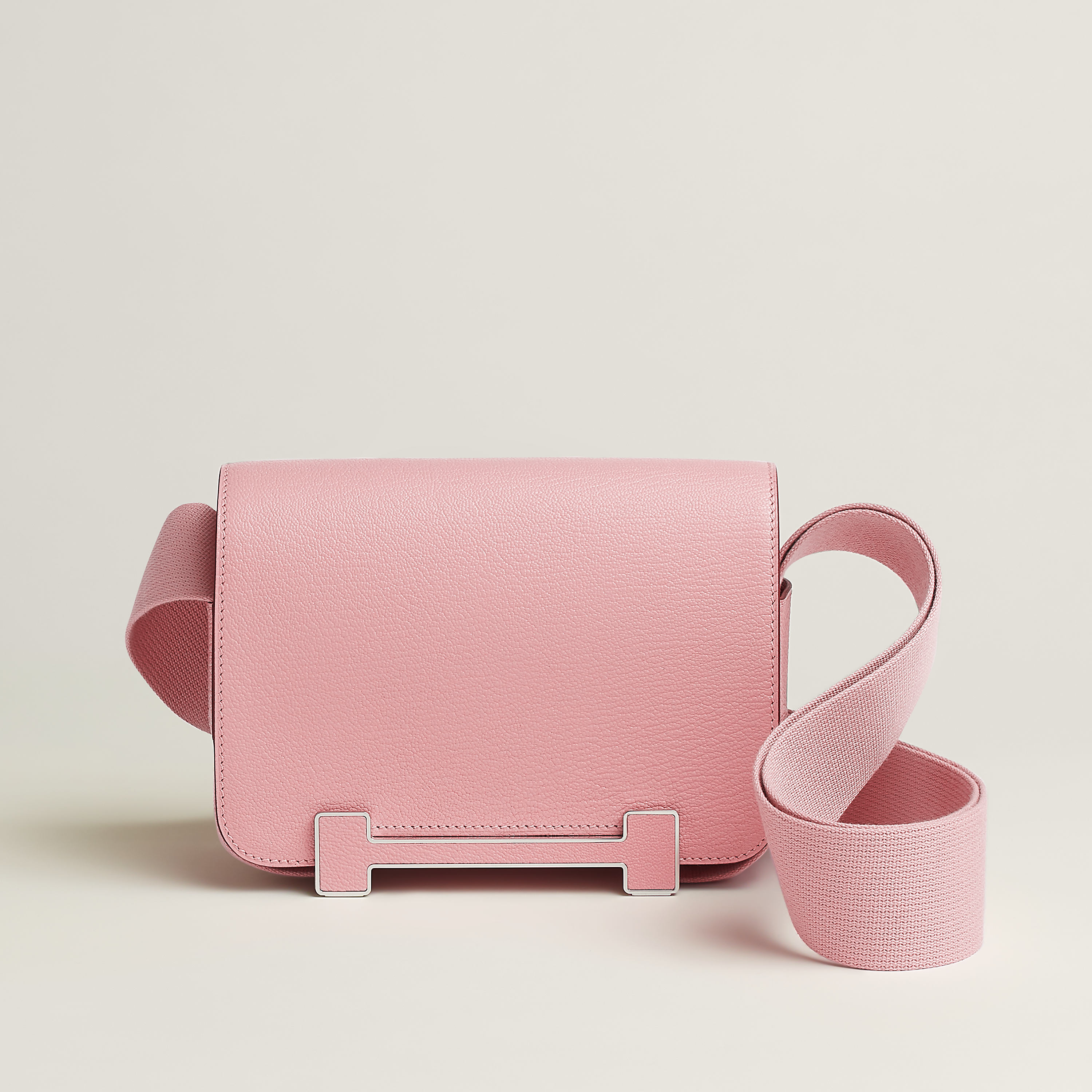 Hermès Geta bag in Rose Sakura
