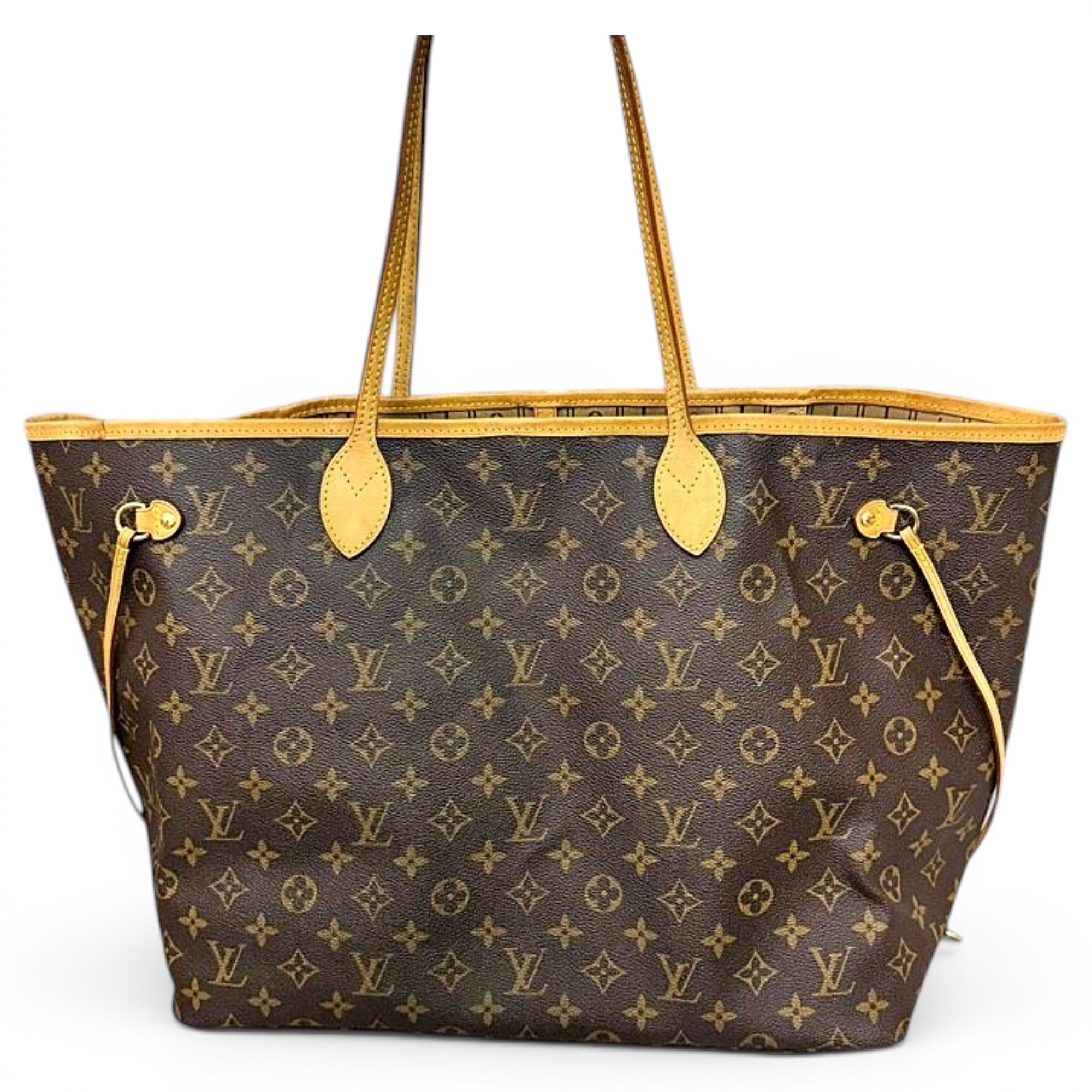 Neverfull leather handbag