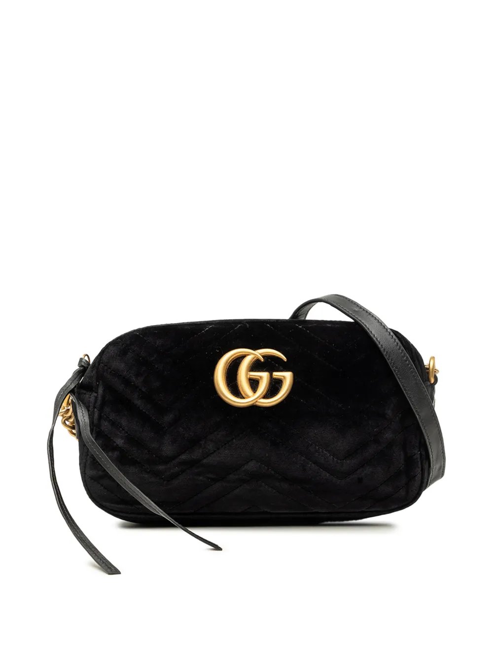 2016-2026 Small GG Marmont Matelasse Velvet crossbody bag