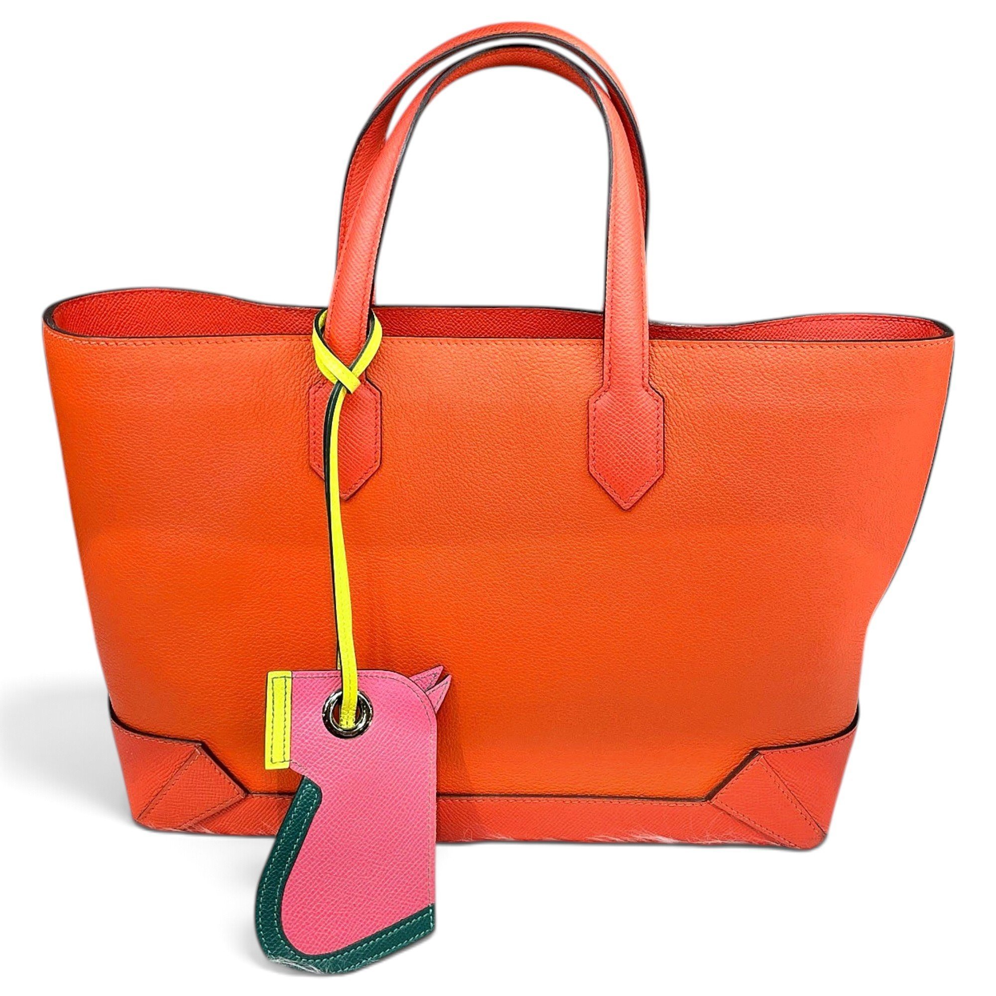 Hermes Maxibox Handbag Orange