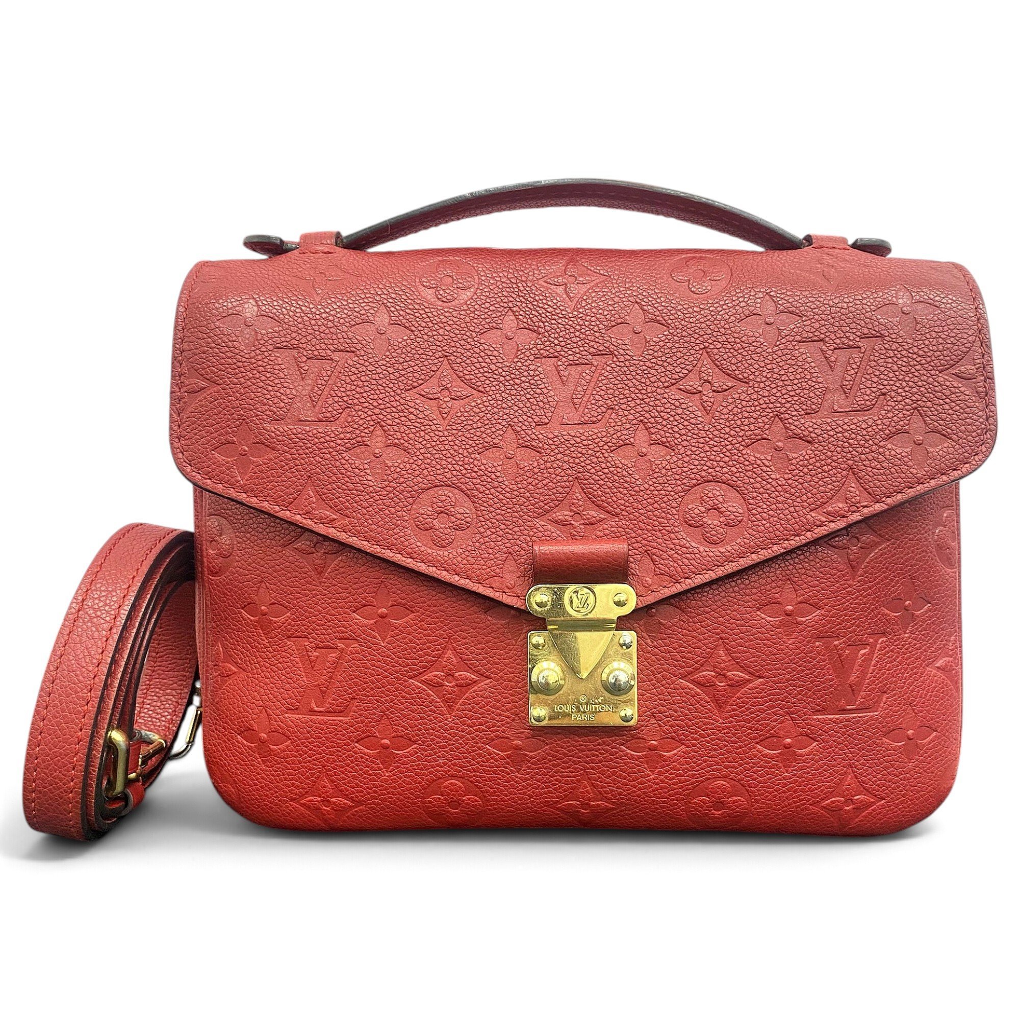 Metis leather handbag