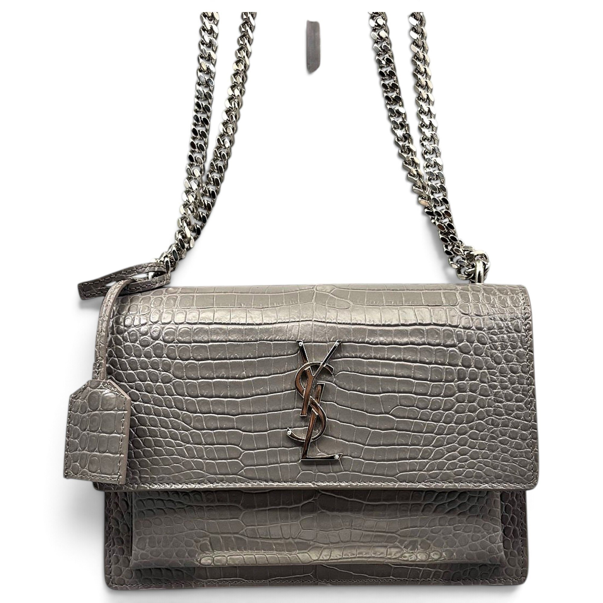 Sunset leather handbag