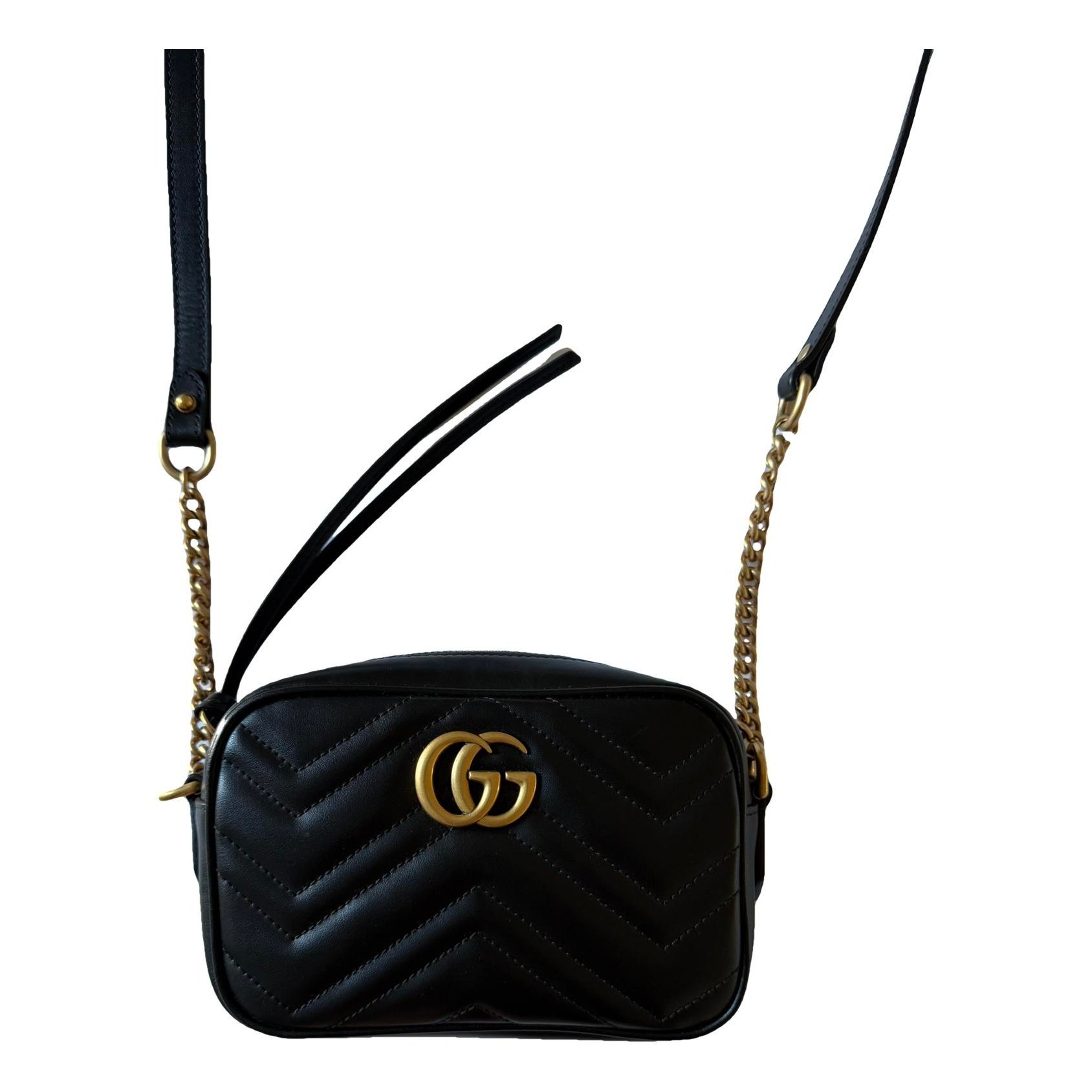 Marmont leather clutch bag