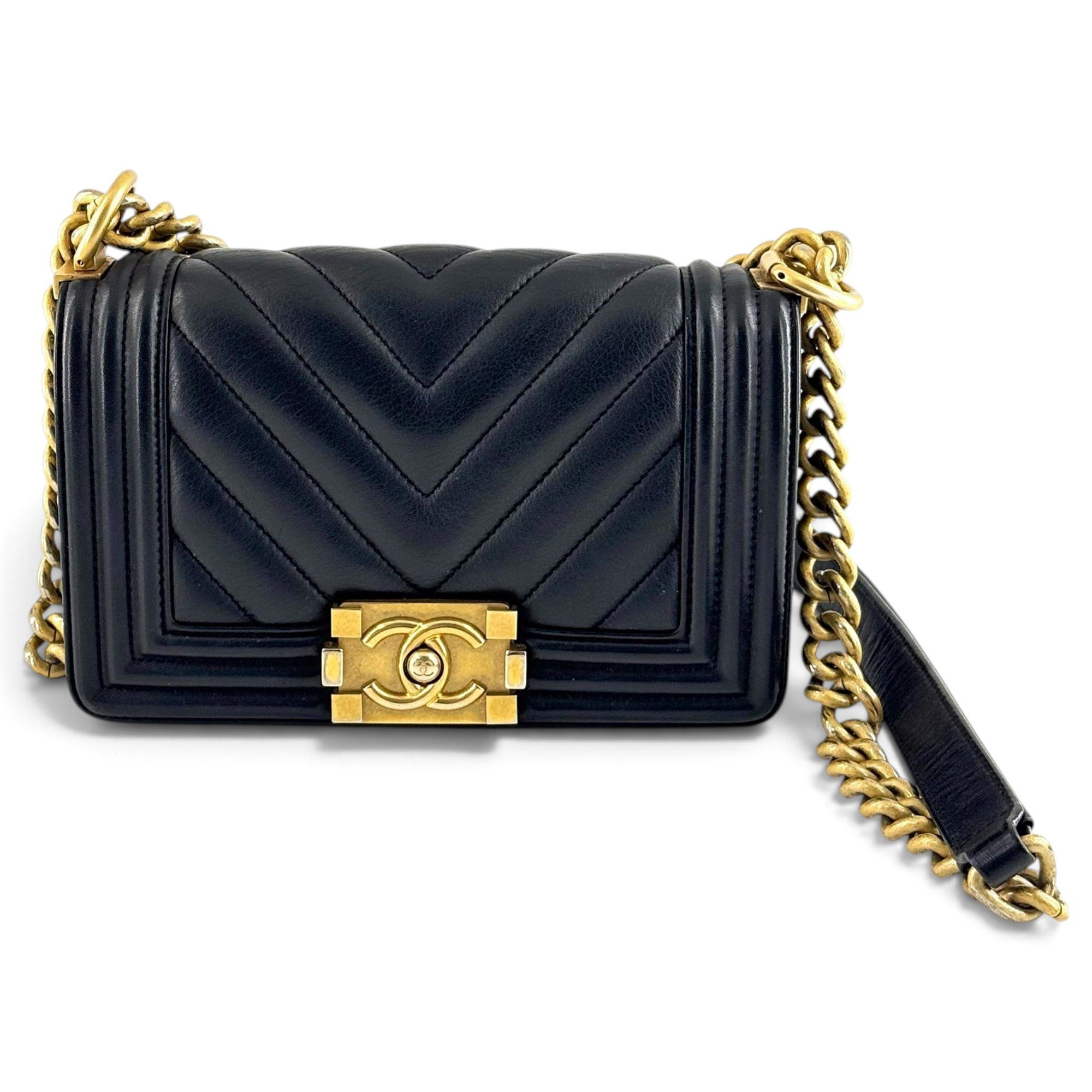 Boy leather handbag