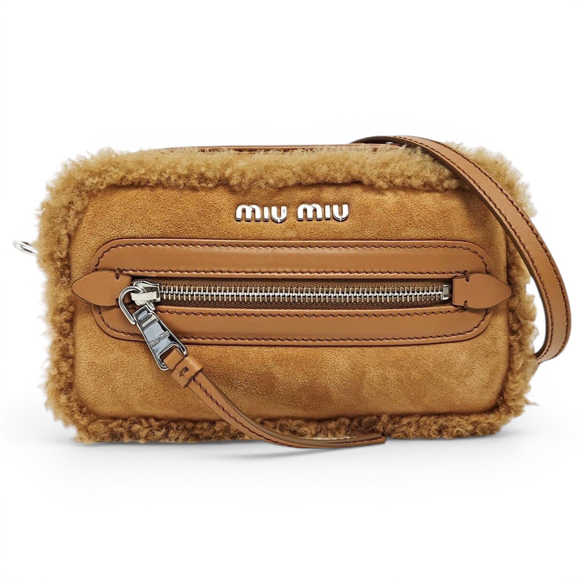 Arcadie leather crossbody bag