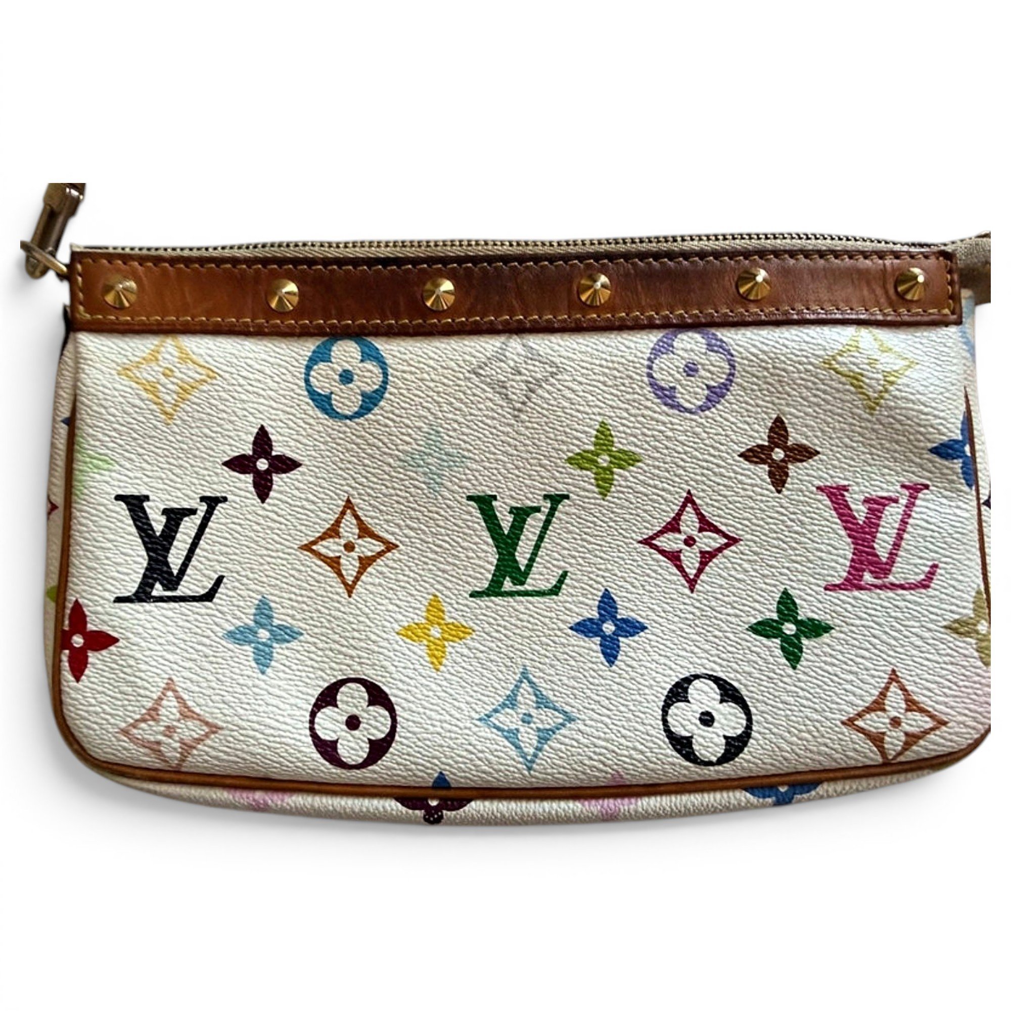 Pochette Accessoire leather handbag