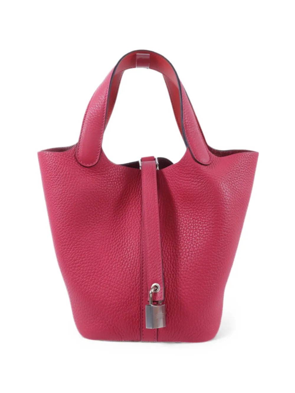 PM Picotin leather tote bag