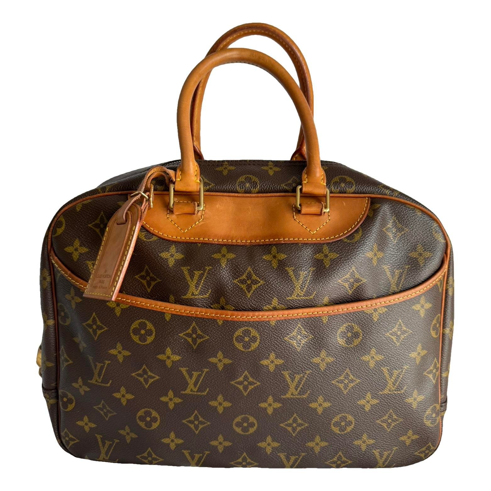 Deauville leather handbag