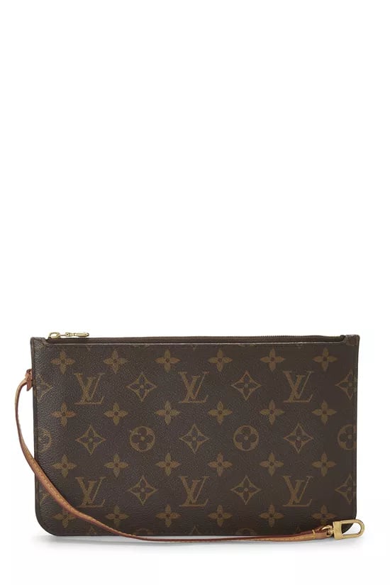 Louis Vuitton Monogram Canvas Neverfull Pouch MM NM