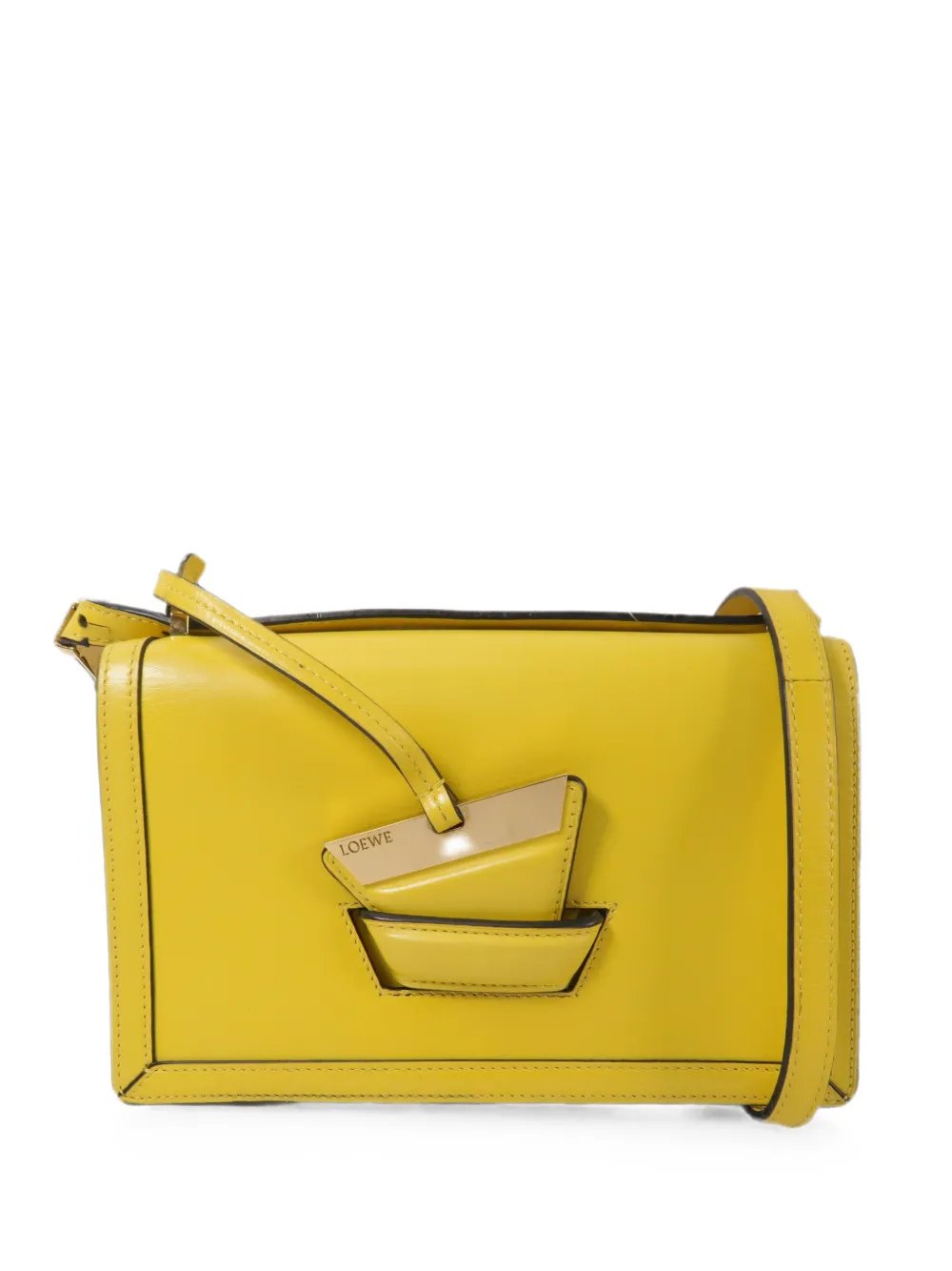 Barcelona leather shoulder bag