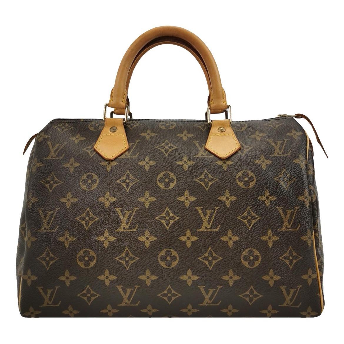 Speedy leather handbag