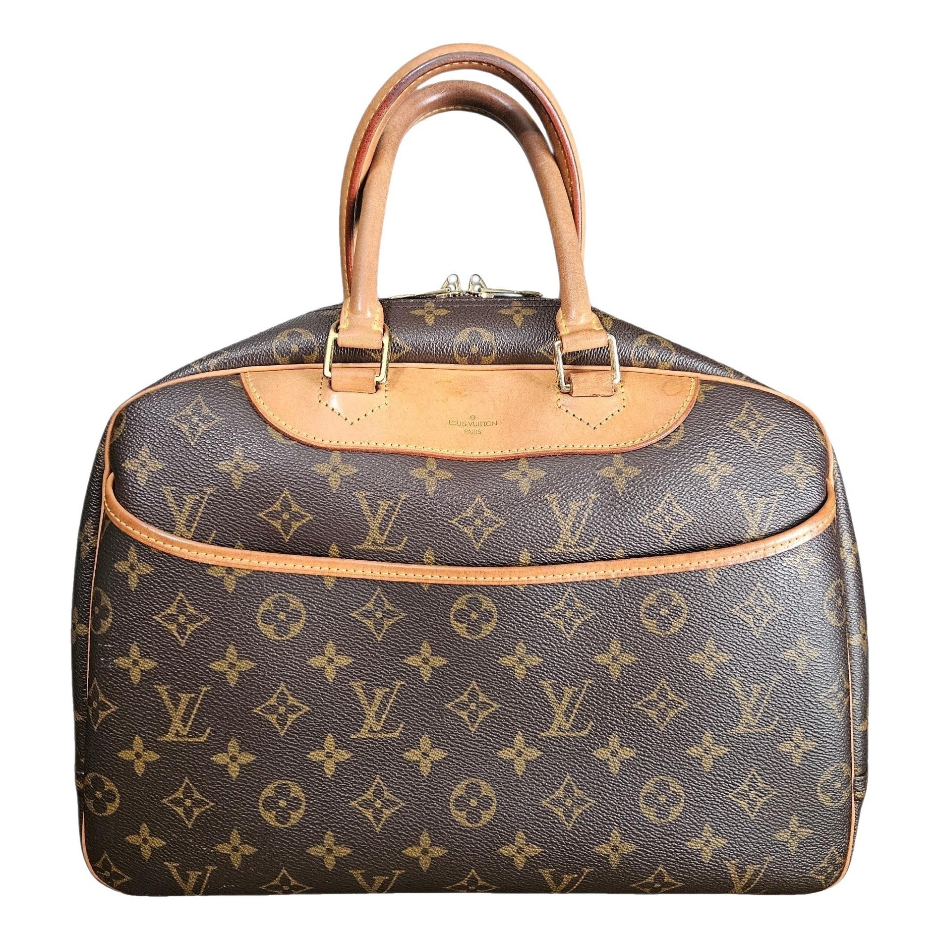 Deauville leather handbag
