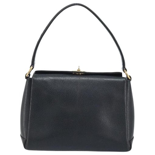 Bamboo leather handbag