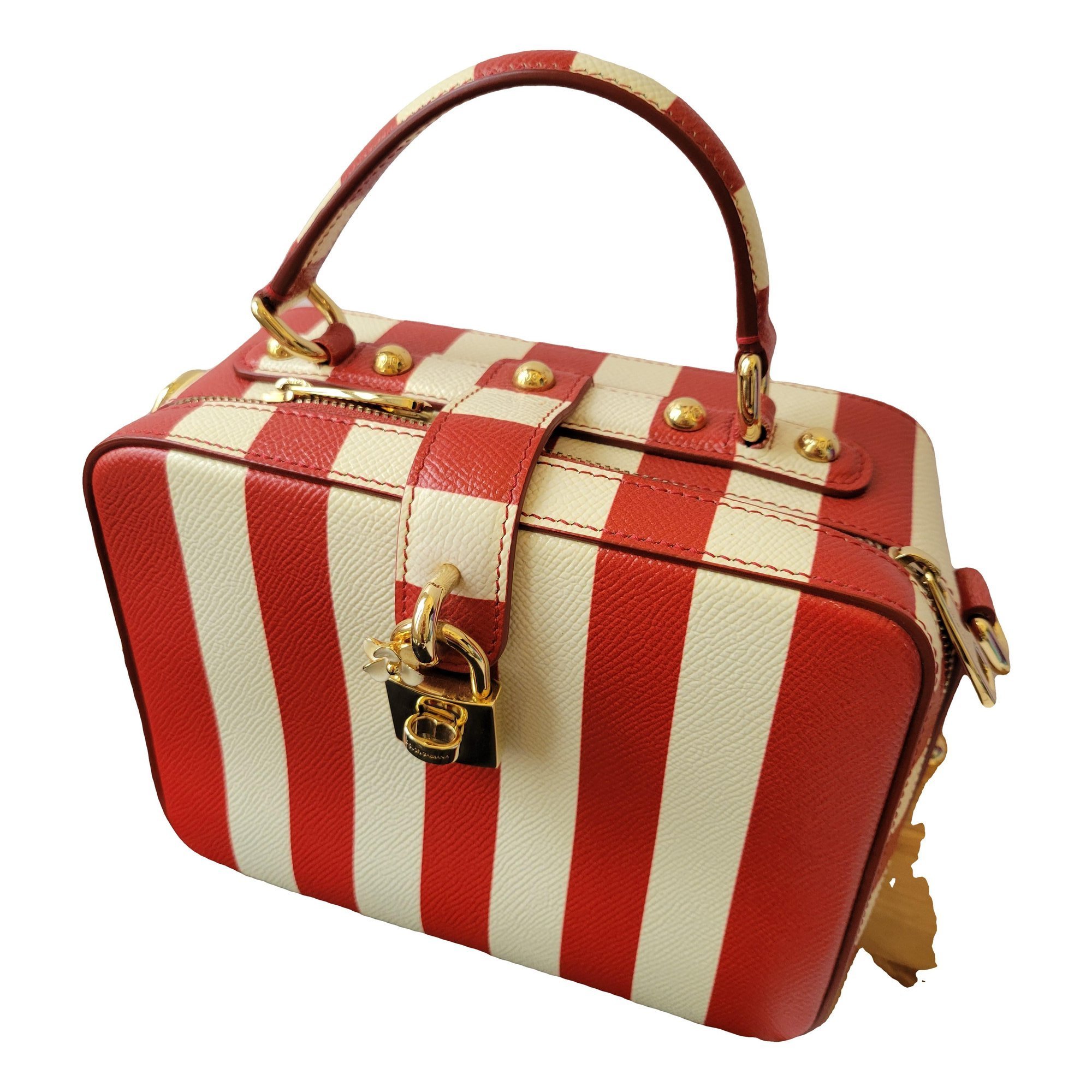 Dolce Box leather handbag