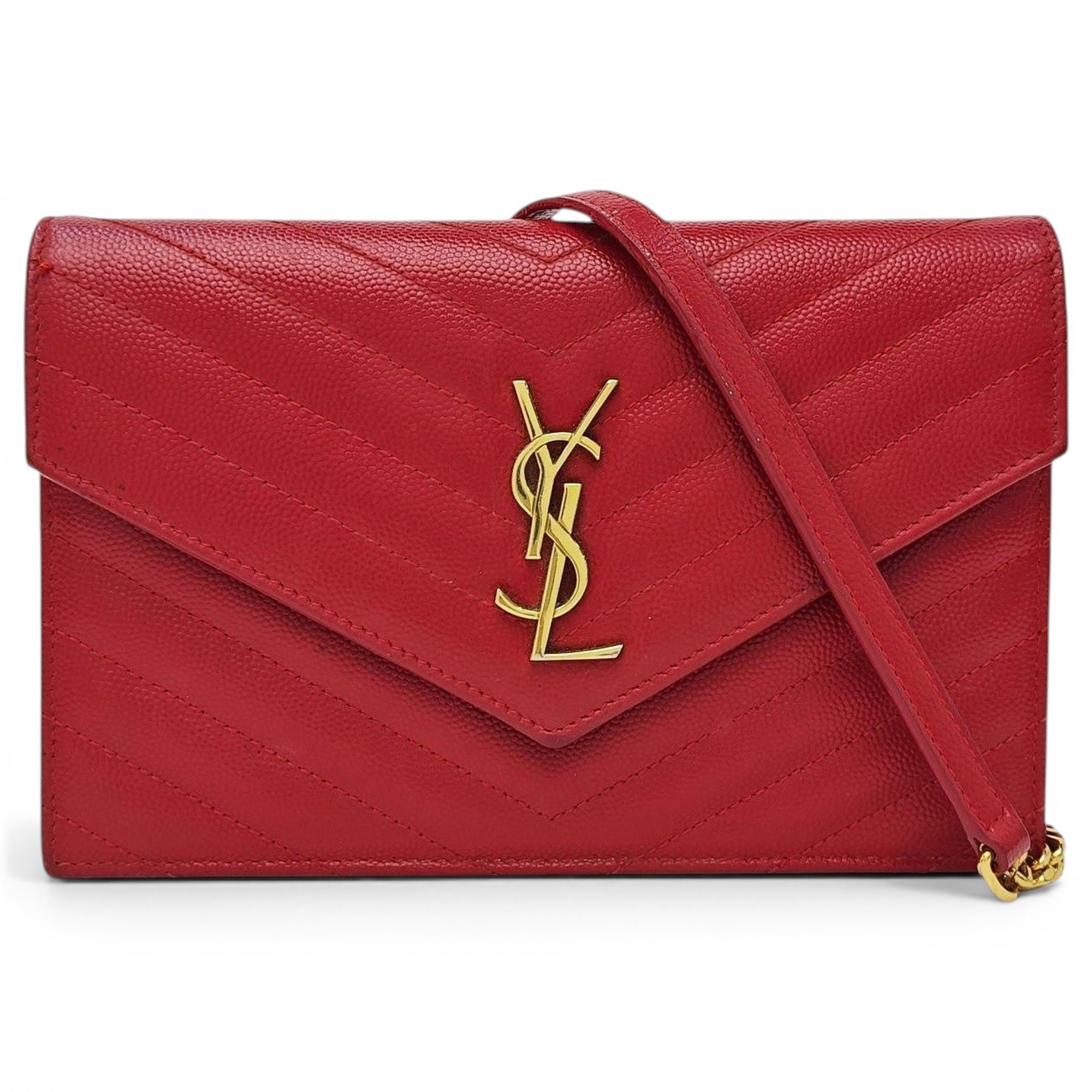 Baby monogramme leather handbag
