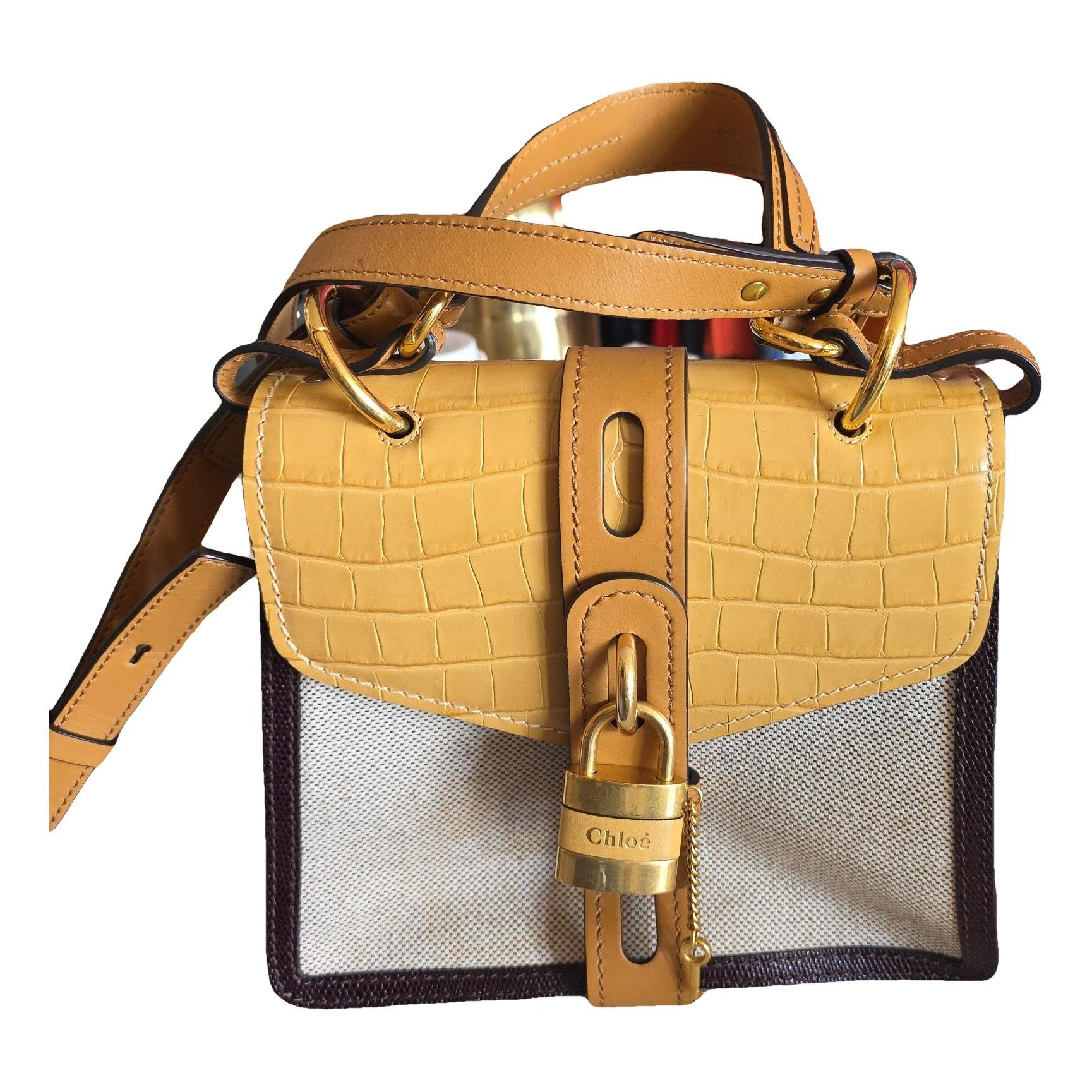 Aby Lock leather bag