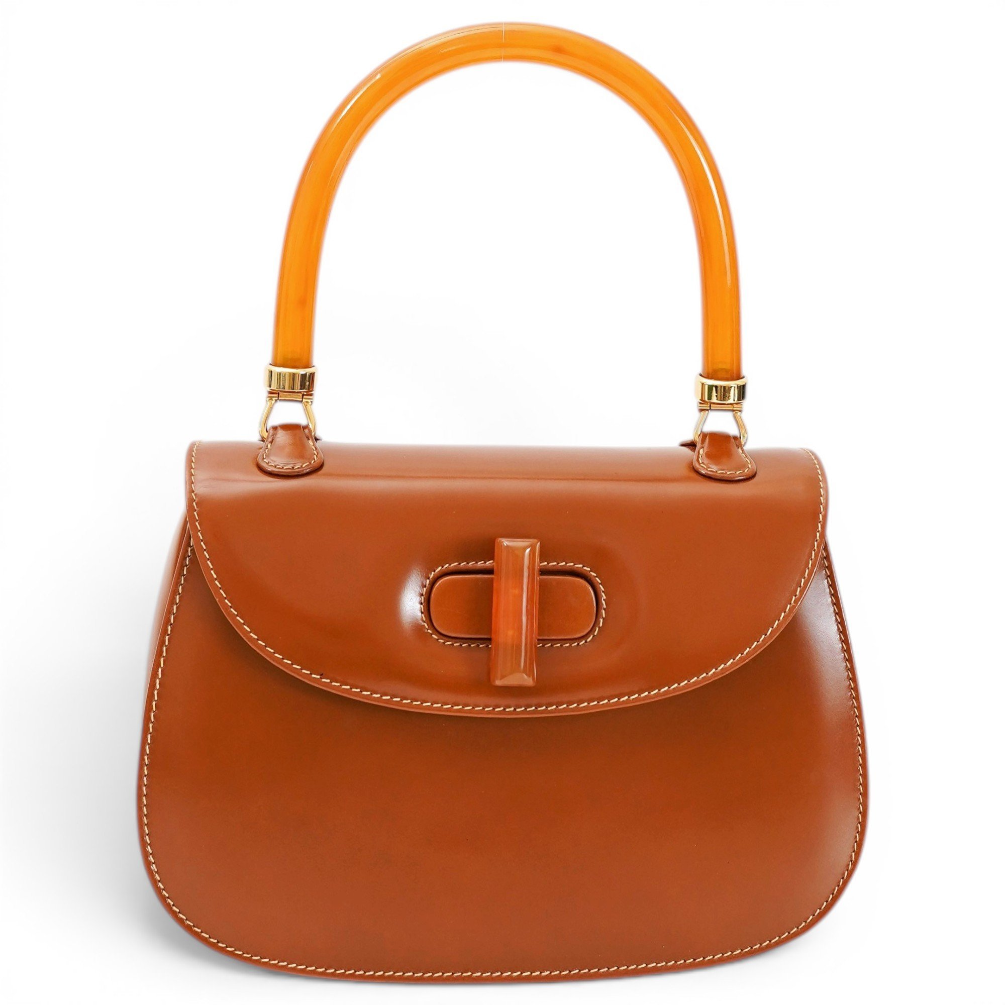 Leather handbag