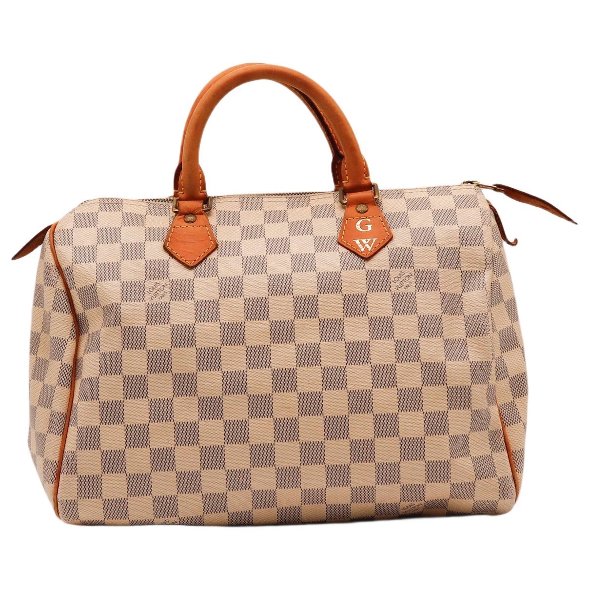 Speedy leather handbag