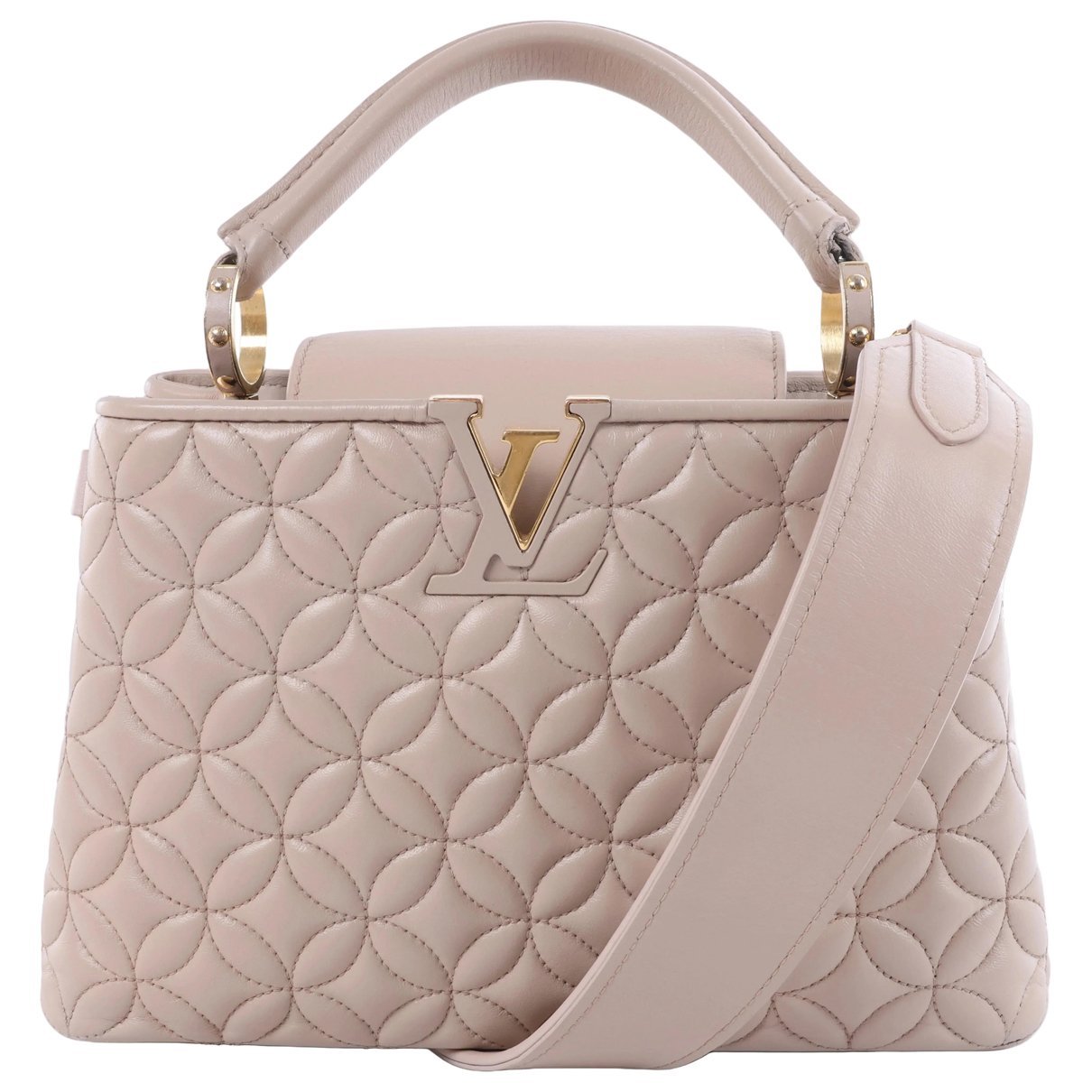 Capucines leather handbag