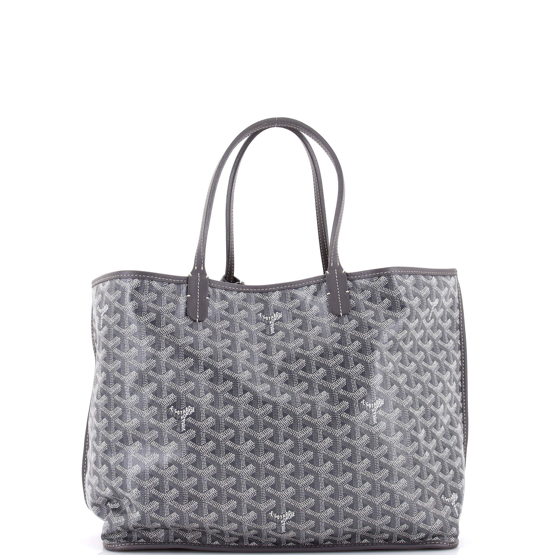 Anjou Reversible Tote Coated Canvas PM