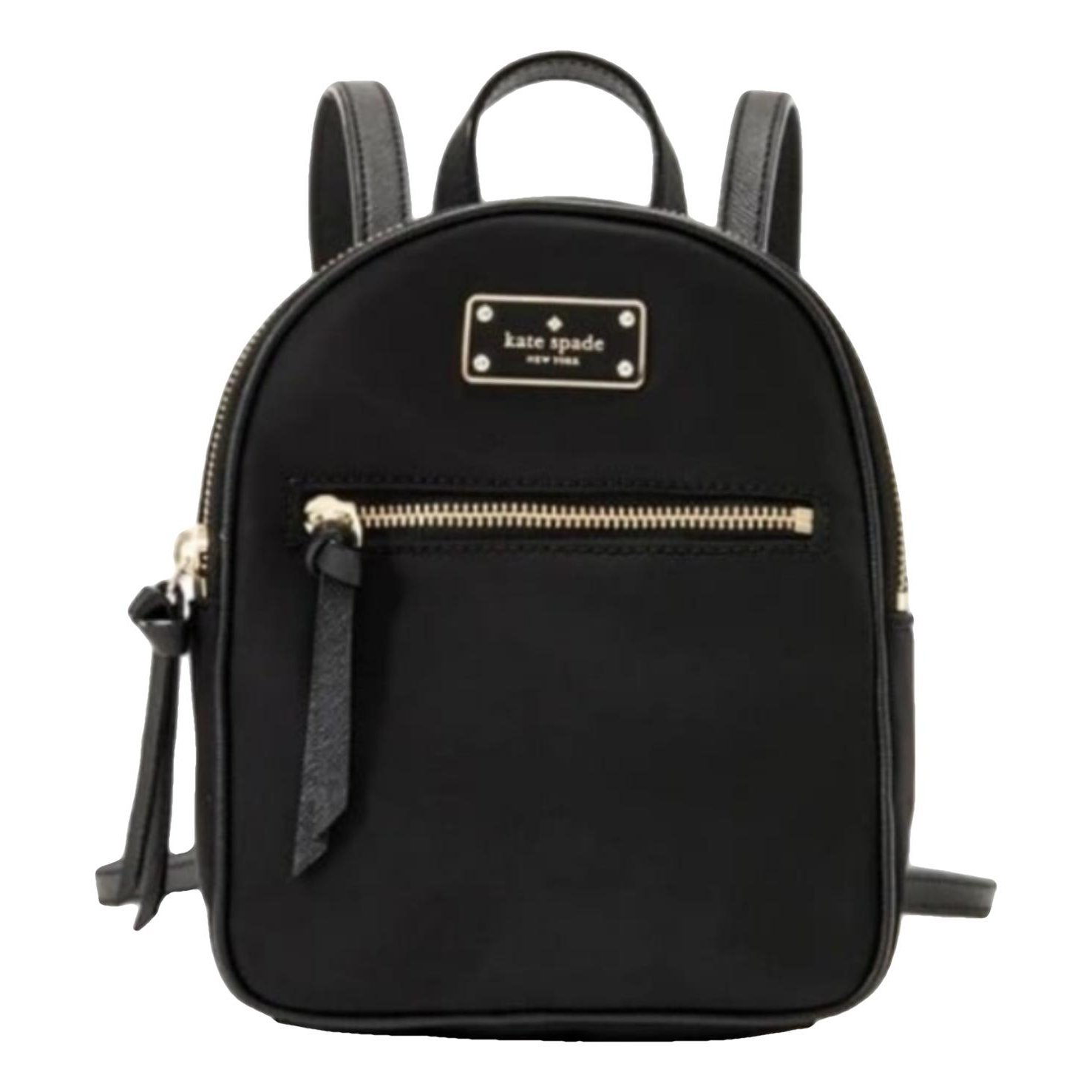 Leather backpack