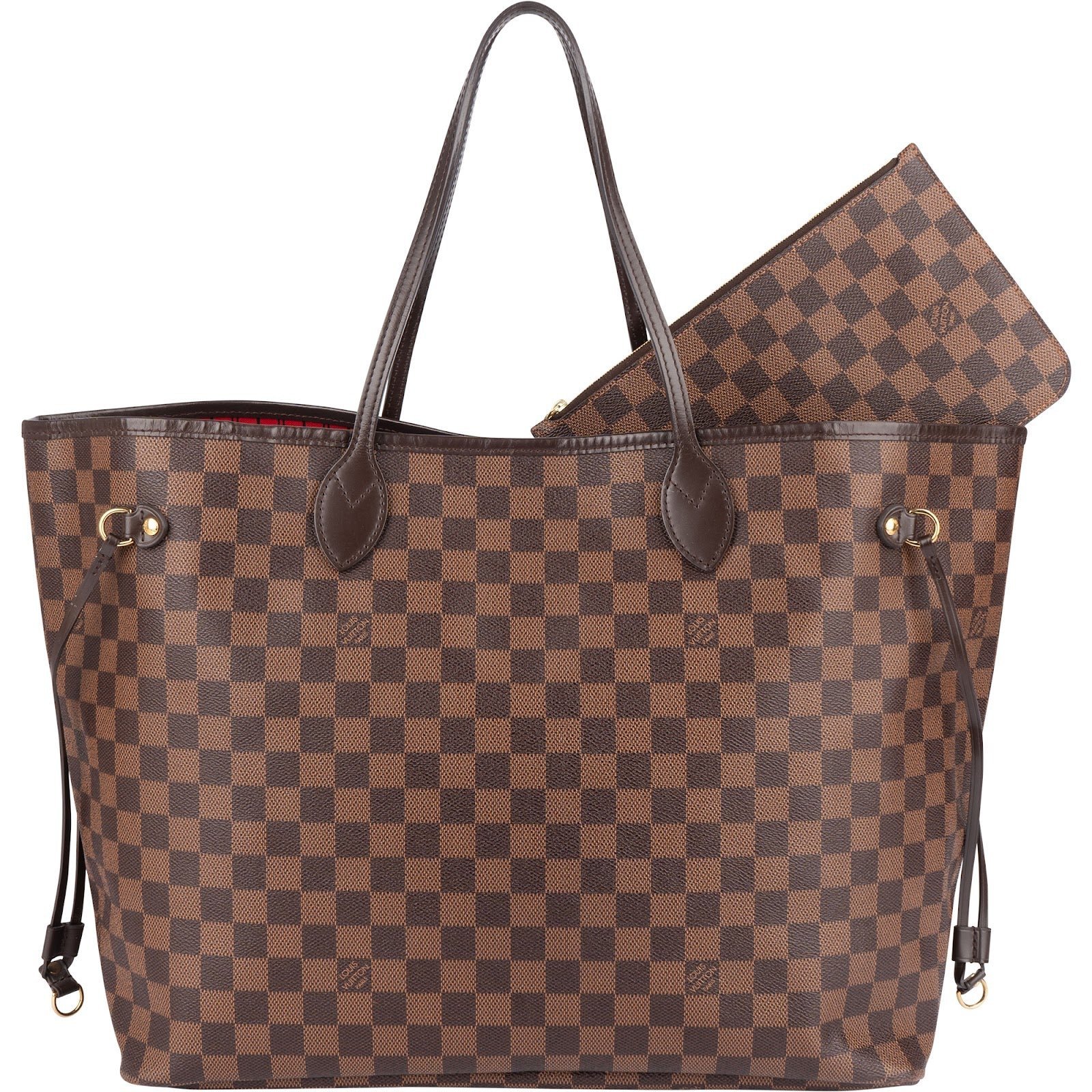 Neverfull leather handbag