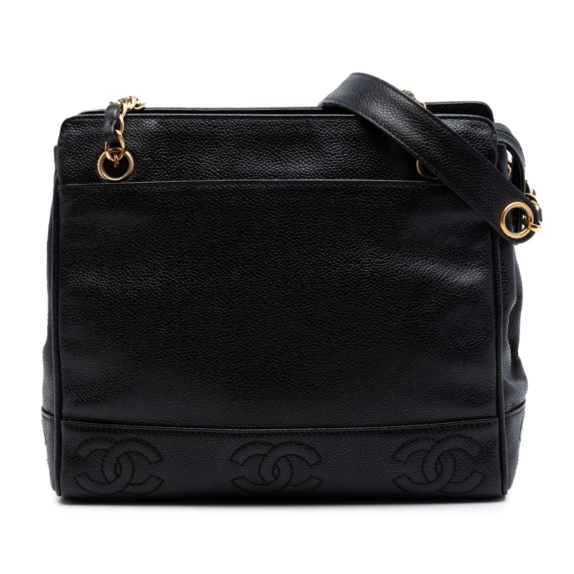 Leather tote