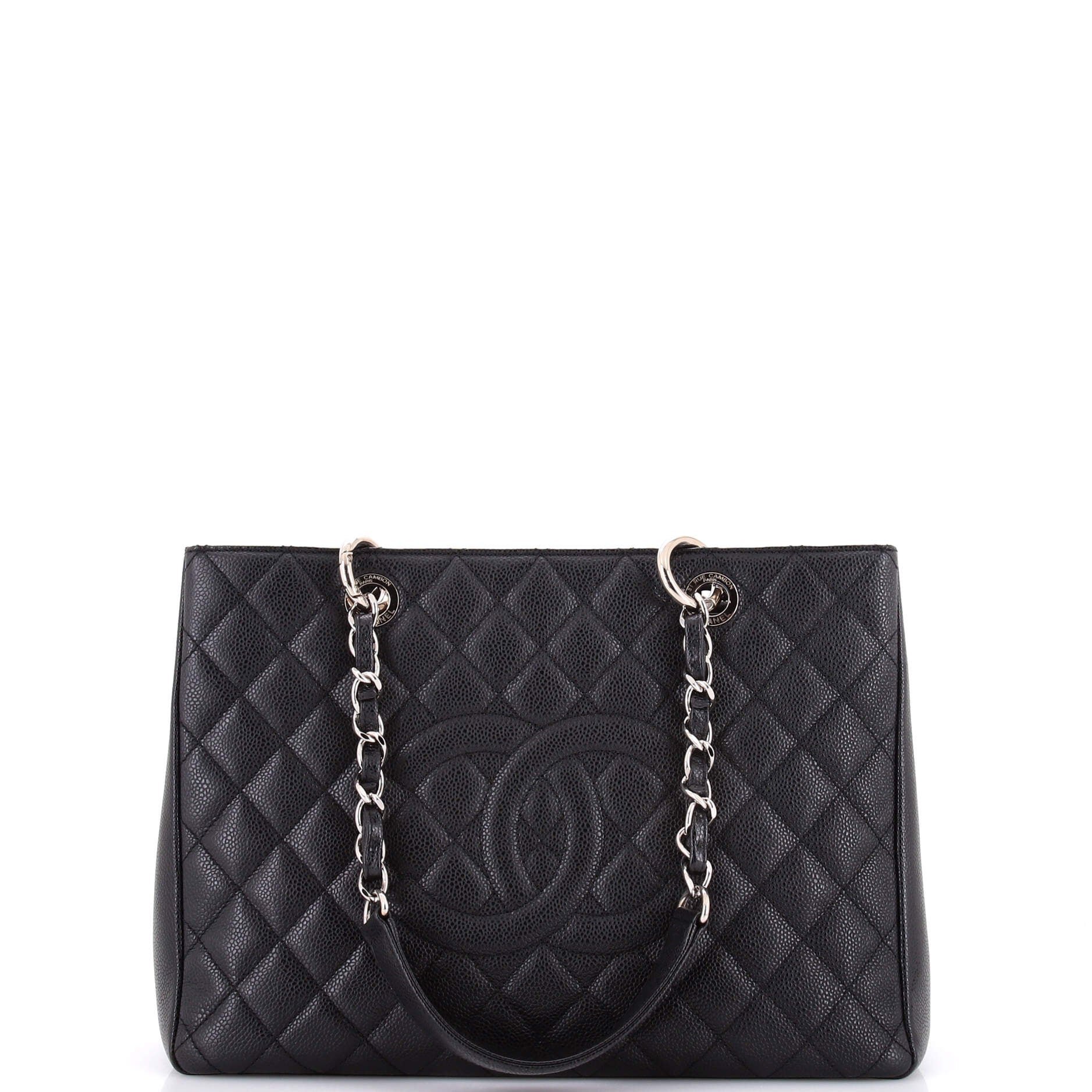 Classic CC Shopping leather tote