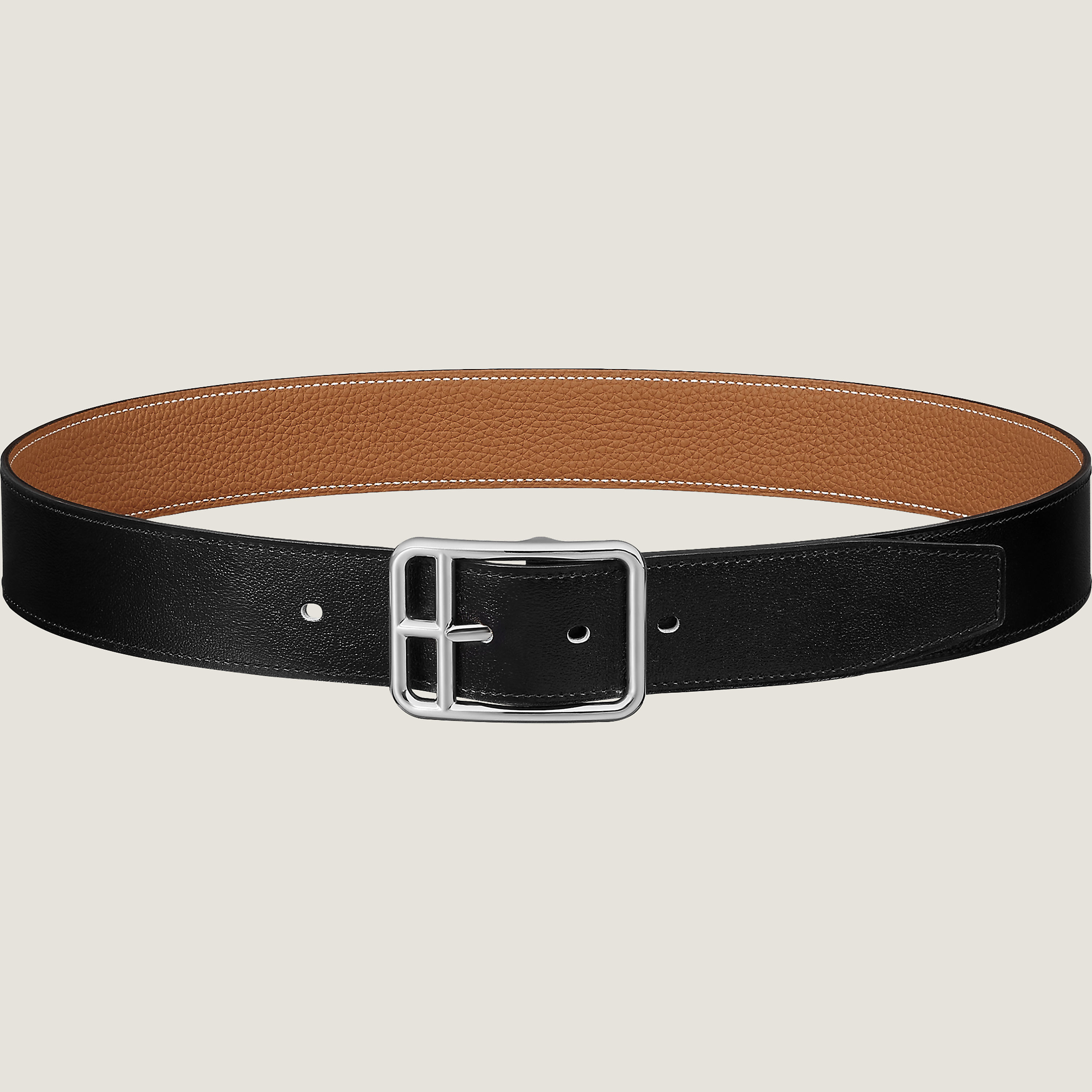 Half Cod 38 reversible leather belt