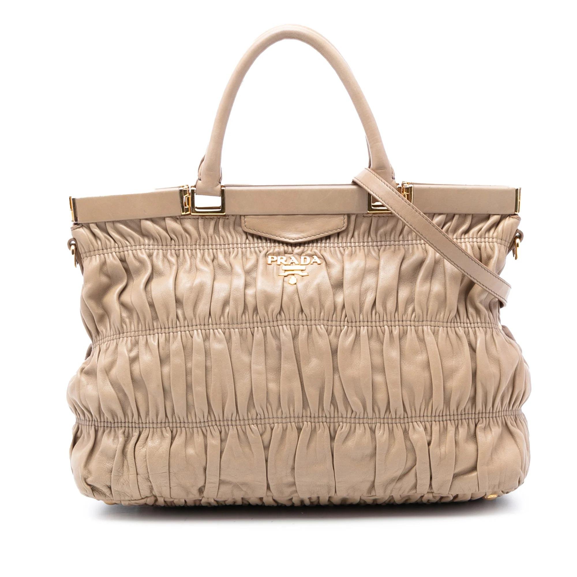 Leather satchel