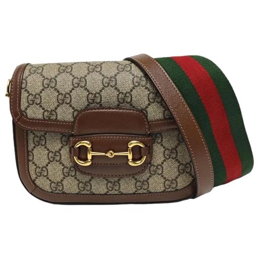 Handle Horsebit 1955 leather mini bag