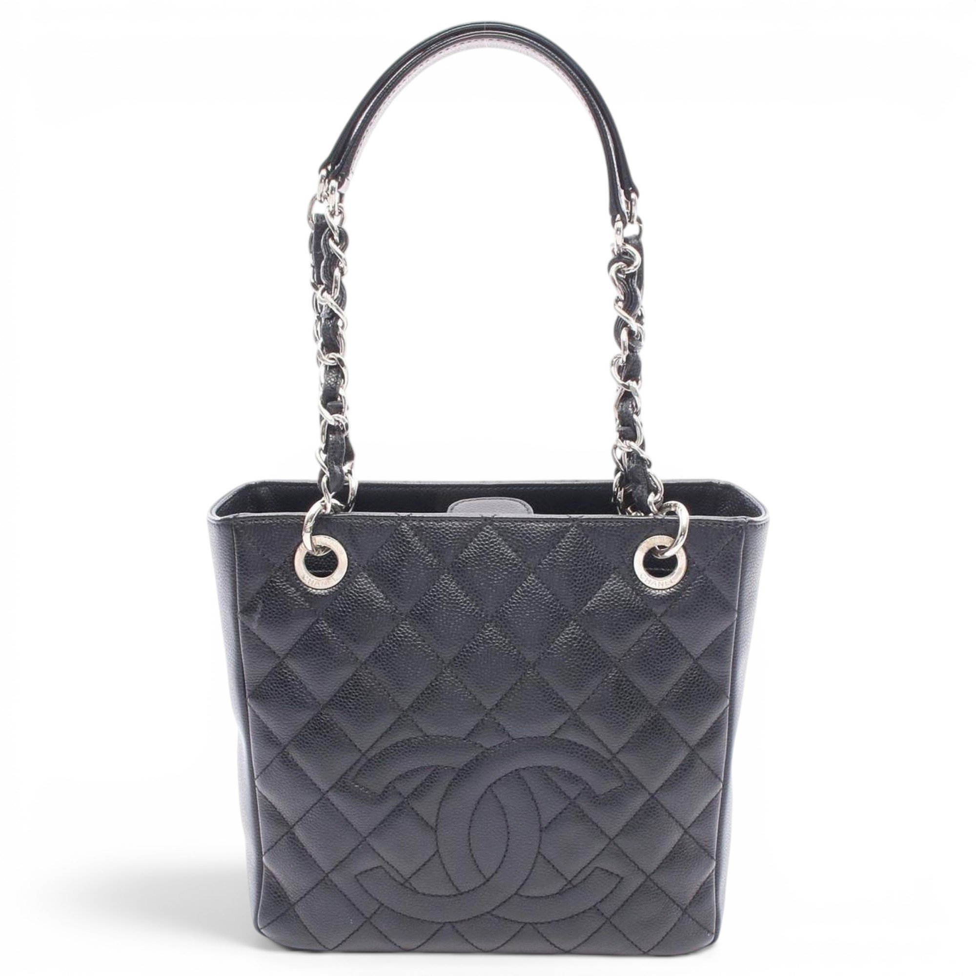 Petite Shopping Tote leather tote