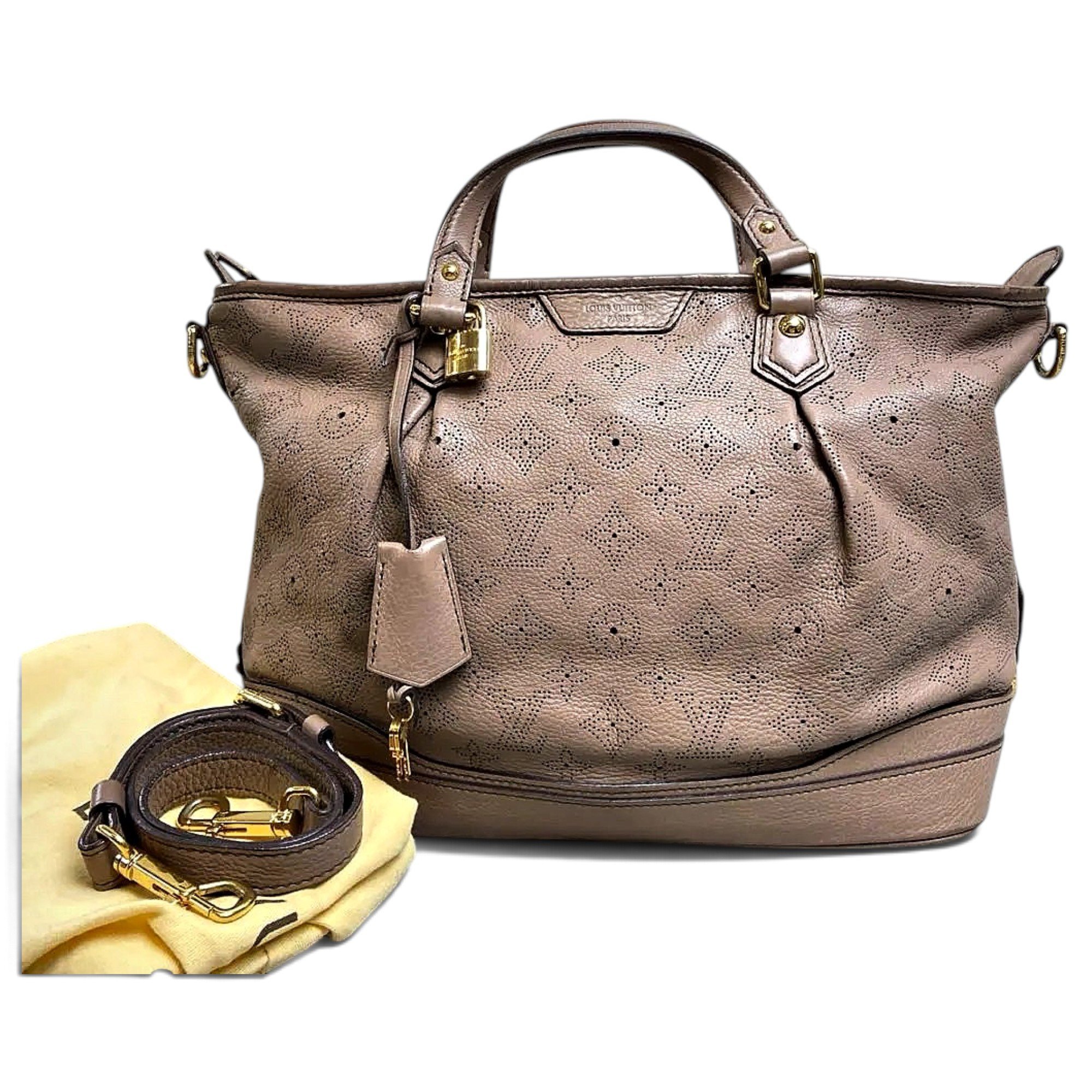 Stellar leather handbag
