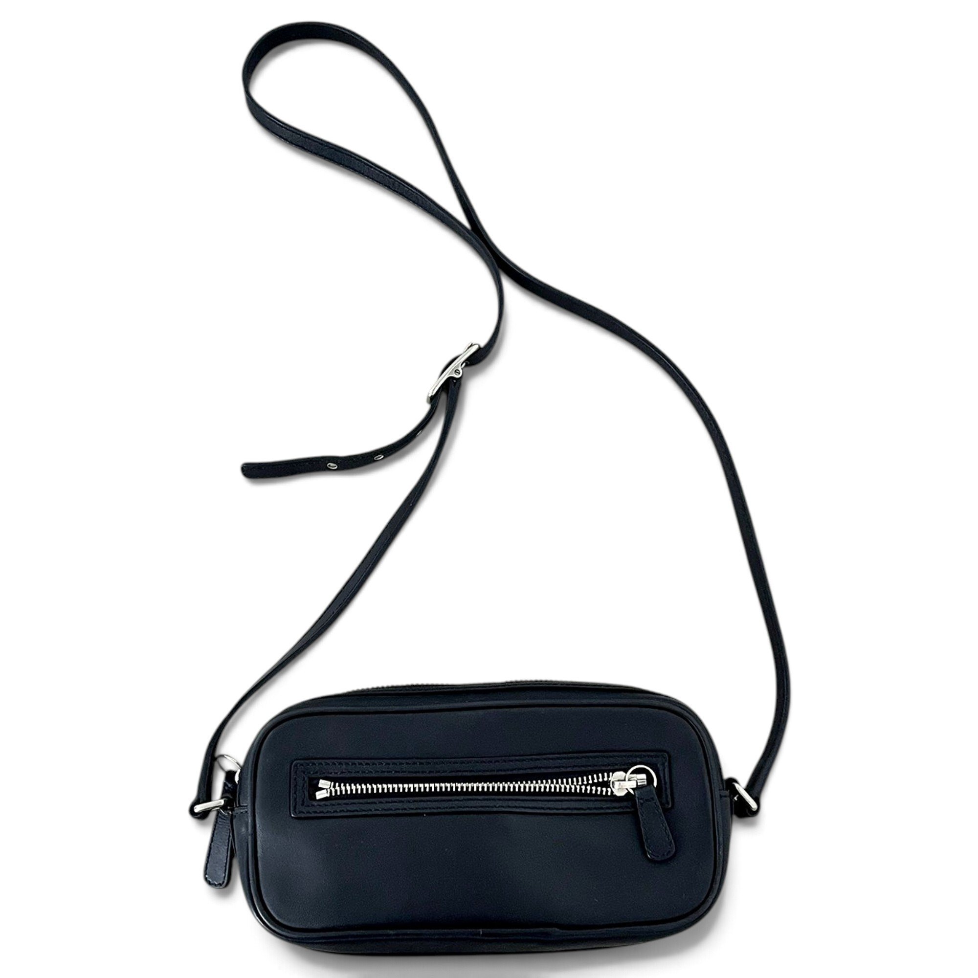Smooth Crossbody leather handbag
